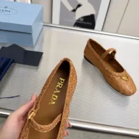 $140.00 USD Prada Flat Shoes For Women #1417568