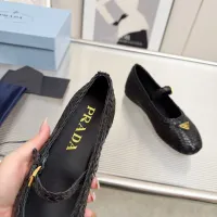 $140.00 USD Prada Flat Shoes For Women #1417569