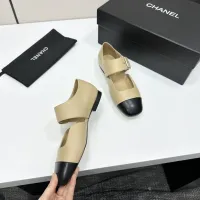 $105.00 USD Chanel Flat Shoes For Women #1417576