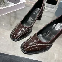$105.00 USD Prada High-heeled Shoes For Women #1417579