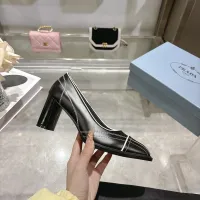 $105.00 USD Prada High-heeled Shoes For Women #1417580
