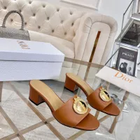 $85.00 USD Christian Dior Slippers For Women #1417621