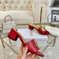 $85.00 USD Christian Dior Slippers For Women #1417622