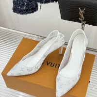 $108.00 USD Louis Vuitton High-Heeled Shoes For Women #1417626