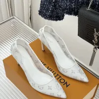 $108.00 USD Louis Vuitton High-Heeled Shoes For Women #1417626
