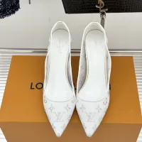 $108.00 USD Louis Vuitton High-Heeled Shoes For Women #1417626
