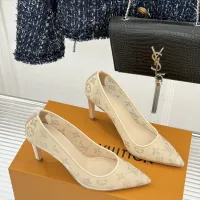 $108.00 USD Louis Vuitton High-Heeled Shoes For Women #1417627