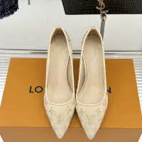 $108.00 USD Louis Vuitton High-Heeled Shoes For Women #1417627