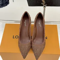 $108.00 USD Louis Vuitton High-Heeled Shoes For Women #1417628