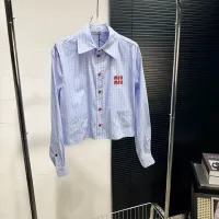 $82.00 USD MIU MIU Shirts Long Sleeved For Women #1417729