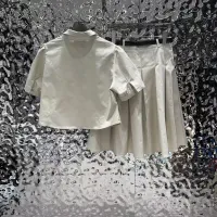 $112.00 USD Christian Dior Tracksuits Short Sleeved For Women #1417742