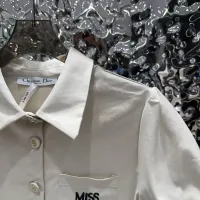 $112.00 USD Christian Dior Tracksuits Short Sleeved For Women #1417742