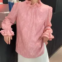 $85.00 USD Christian Dior Shirts Long Sleeved For Women #1417747