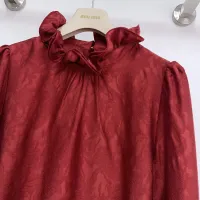 $85.00 USD Christian Dior Shirts Long Sleeved For Women #1417748