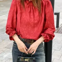 $85.00 USD Christian Dior Shirts Long Sleeved For Women #1417748