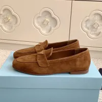 $105.00 USD Prada Leather Shoes For Men #1417850