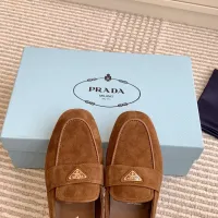 $105.00 USD Prada Leather Shoes For Men #1417850