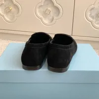 $105.00 USD Prada Leather Shoes For Women #1417851