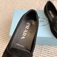 $105.00 USD Prada Leather Shoes For Women #1417851