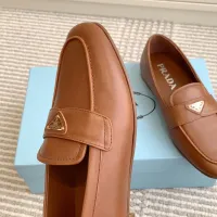 $105.00 USD Prada Leather Shoes For Women #1417855