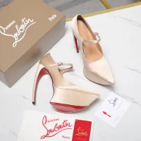 $128.00 USD Christian Louboutin High-heeled shoes For Women #1417932