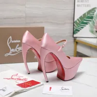 $128.00 USD Christian Louboutin High-heeled shoes For Women #1417933