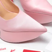 $128.00 USD Christian Louboutin High-heeled shoes For Women #1417933