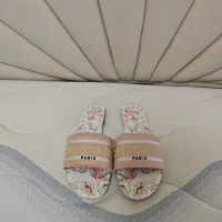 $68.00 USD Christian Dior Slippers For Women #1417976