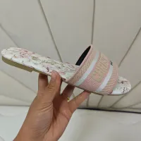 $68.00 USD Christian Dior Slippers For Women #1417976
