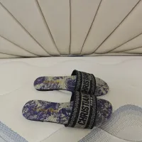 $68.00 USD Christian Dior Slippers For Women #1417985