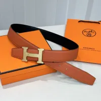 $52.00 USD Hermes AAA Quality Belts In 3.8cm For Men #1418037
