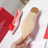 $115.00 USD Roger Vivier RV Flat Shoes For Women #1418117