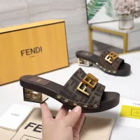 $155.00 USD Fendi Slippers For Women #1418125