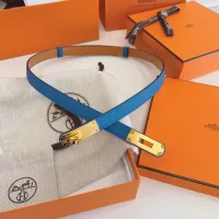 $52.00 USD Hermes AAA Quality Belts In 1.8cm For Women #1418205