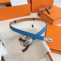 $52.00 USD Hermes AAA Quality Belts In 1.8cm For Women #1418206