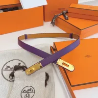 $52.00 USD Hermes AAA Quality Belts In 1.8cm For Women #1418223