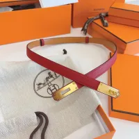 $52.00 USD Hermes AAA Quality Belts In 1.8cm For Women #1418225
