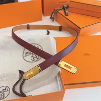 $52.00 USD Hermes AAA Quality Belts In 1.8cm For Women #1418227
