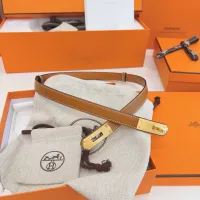 $52.00 USD Hermes AAA Quality Belts In 1.8cm For Women #1418250
