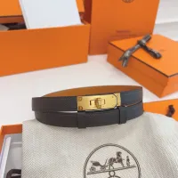 $52.00 USD Hermes AAA Quality Belts In 1.8cm For Women #1418254