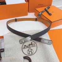 $52.00 USD Hermes AAA Quality Belts In 1.8cm For Women #1418255