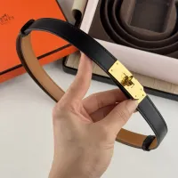 $52.00 USD Hermes AAA Quality Belts In 1.8cm For Women #1418263