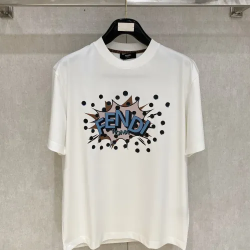 Fendi T-Shirts Short Sleeved For Men #1418350 $64.00 USD, Wholesale Replica Fendi T-Shirts