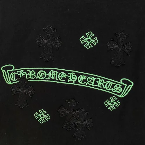 Replica Chrome Hearts T-Shirts Short Sleeved For Men #1418367 $68.00 USD for Wholesale