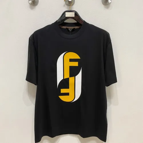 Fendi T-Shirts Short Sleeved For Men #1418384 $64.00 USD, Wholesale Replica Fendi T-Shirts