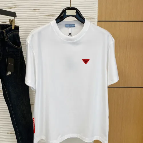 Prada T-Shirts Short Sleeved For Unisex #1418395 $64.00 USD, Wholesale Replica Prada T-Shirts