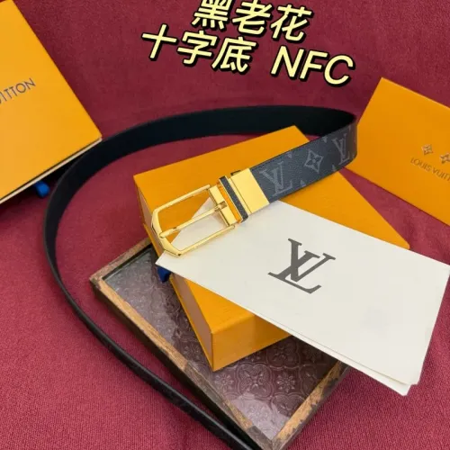 Replica Louis Vuitton AAA Quality Belts In 3.5cm For Men #1418414 $60.00 USD for Wholesale