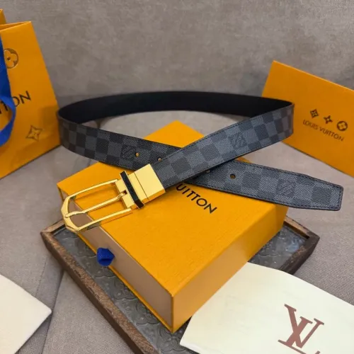 Replica Louis Vuitton AAA Quality Belts In 3.5cm For Men #1418428 $60.00 USD for Wholesale