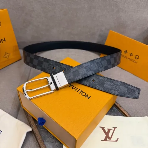 Replica Louis Vuitton AAA Quality Belts In 3.5cm For Men #1418429 $60.00 USD for Wholesale
