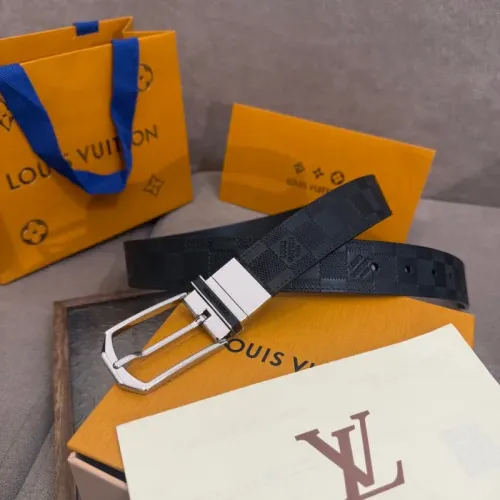 Louis Vuitton AAA Quality Belts In 3.5cm For Men #1418436 $60.00 USD, Wholesale Replica Louis Vuitton AAA Quality Belts